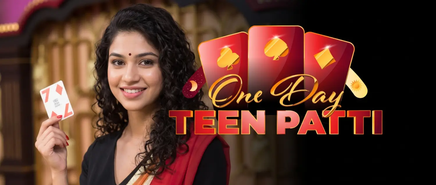 One Day Teen Patti Game Banner